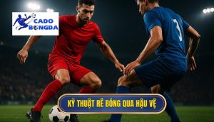 Kỹ thuật rê bóng qua hậu vệ