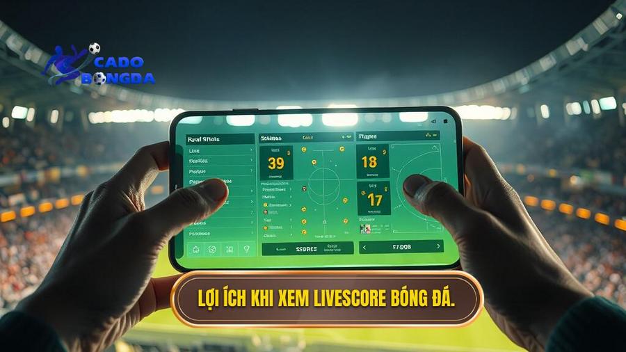 Lợi ích khi xem Livescore bóng đá.