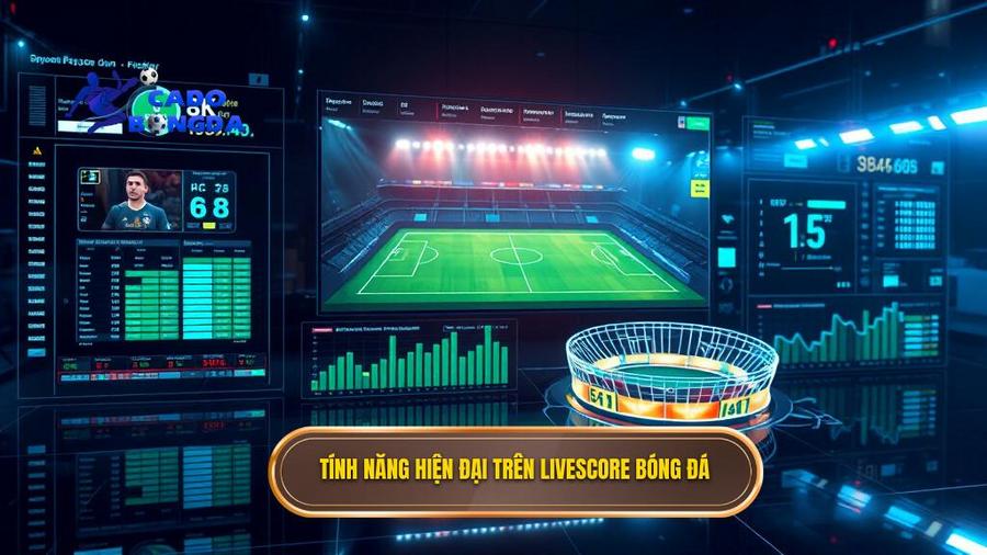 Tính năng hiện đại trên Livescore bóng đá