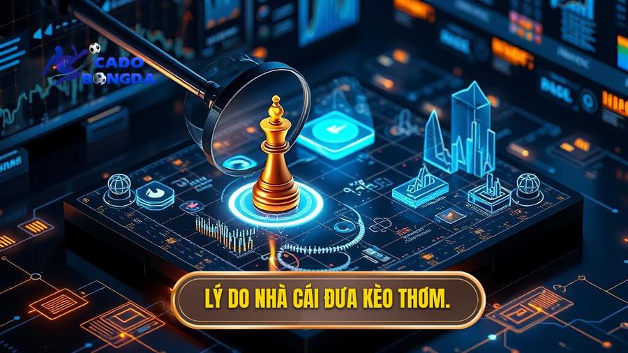 Lý do nhà cái đưa kèo thơm.