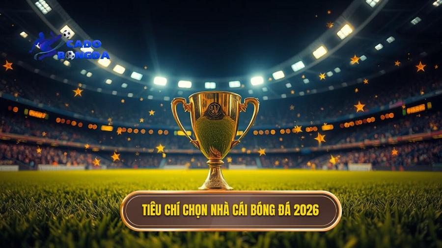 Tiêu chí chọn nhà cái bóng đá 2026