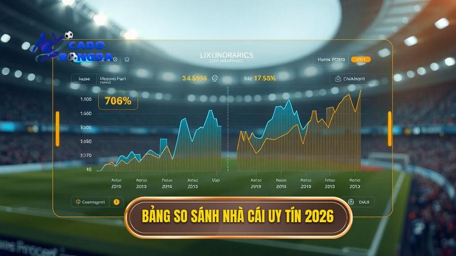 Bảng so sánh nhà cái uy tín 2026