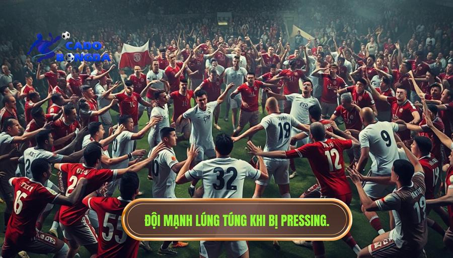 Thế nào là đội mạnh đang bị pressing ngược?
