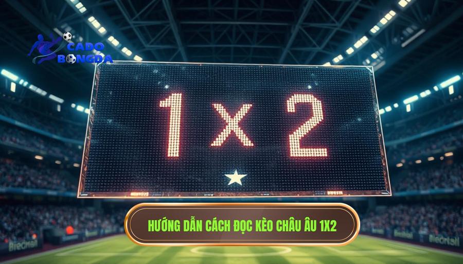 Hướng dẫn cách đọc kèo Châu Âu 1x2